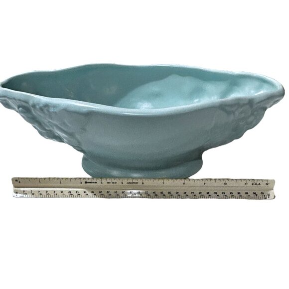 Vintage Metlox Pottery California Mission Bell Ceramic Rams Head Pottery Planter - Picture 13 of 13